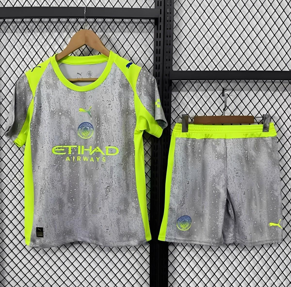 Manchester City Third Kids Kit 2025/2026