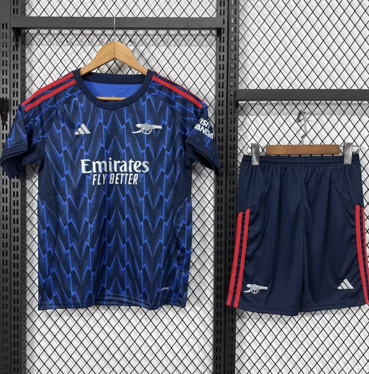 Arsenal Away Kids Kit 2025/2026