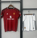 Manchester United Home Kids Kit 2025/2026