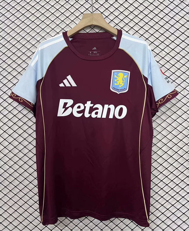 Aston Villa Home Kit 2025/2026