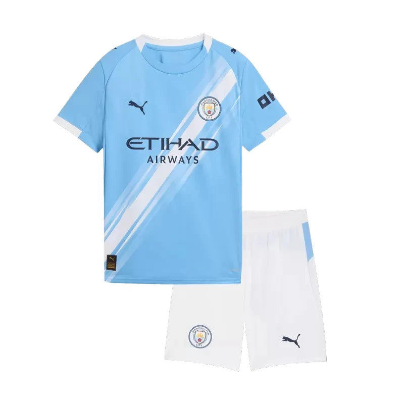Manchester City Home Kids Kit 2025/2026