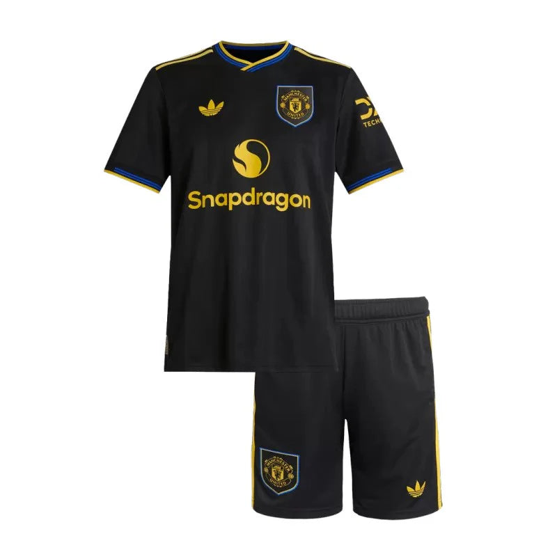 Manchester United Third Kids Kit 2025/2026