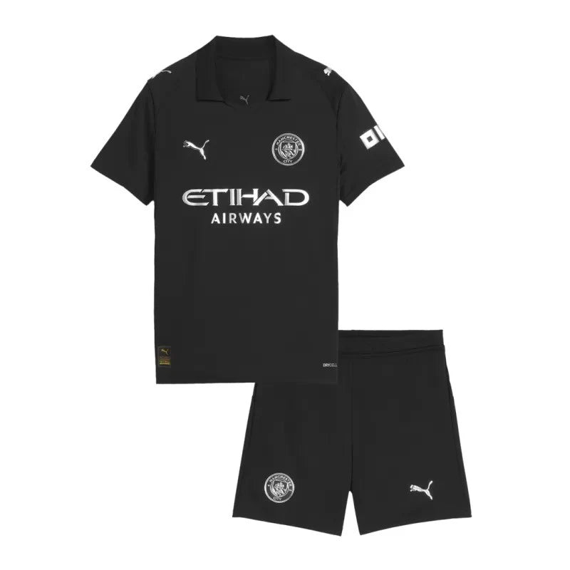 Manchester City Away Kids Kit 2025/2026